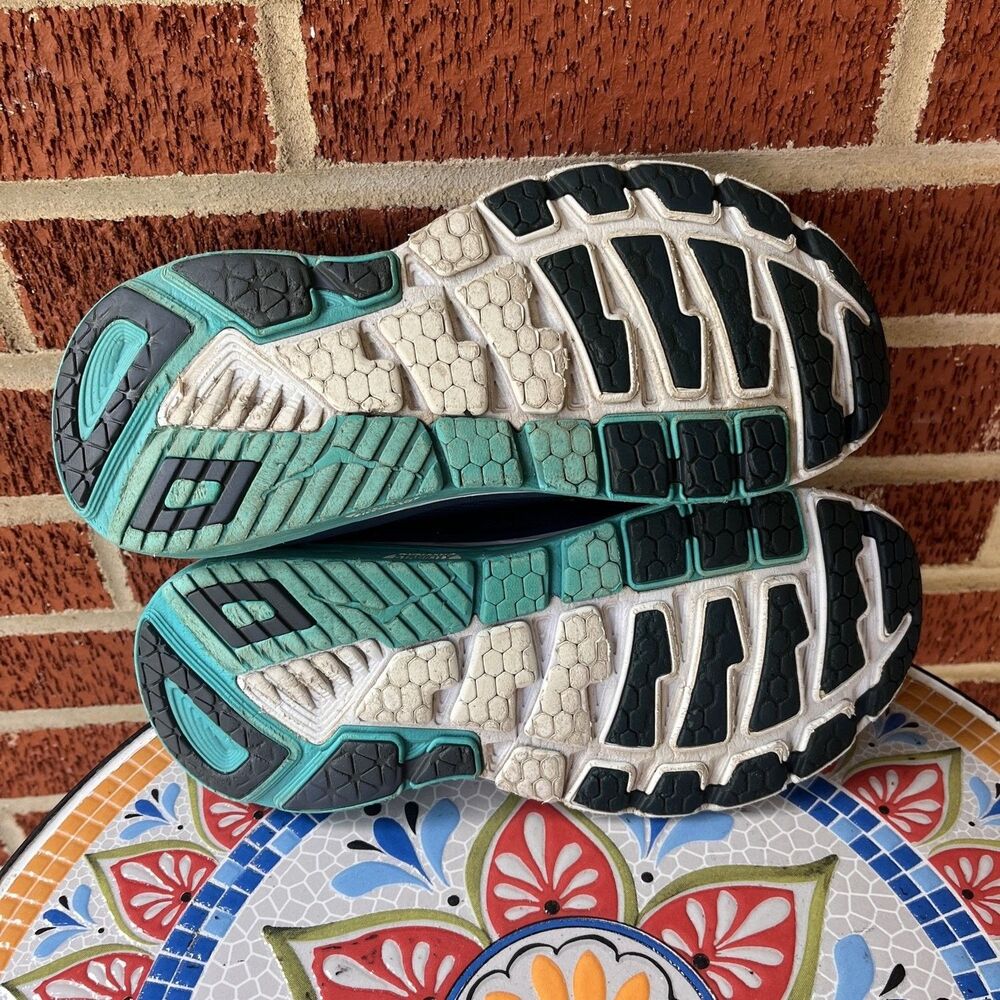 Hoka One One Arahi 2 Womens 8 Blue Teal Running Sneakers 1019276 PVIN - Picture 8 of 10